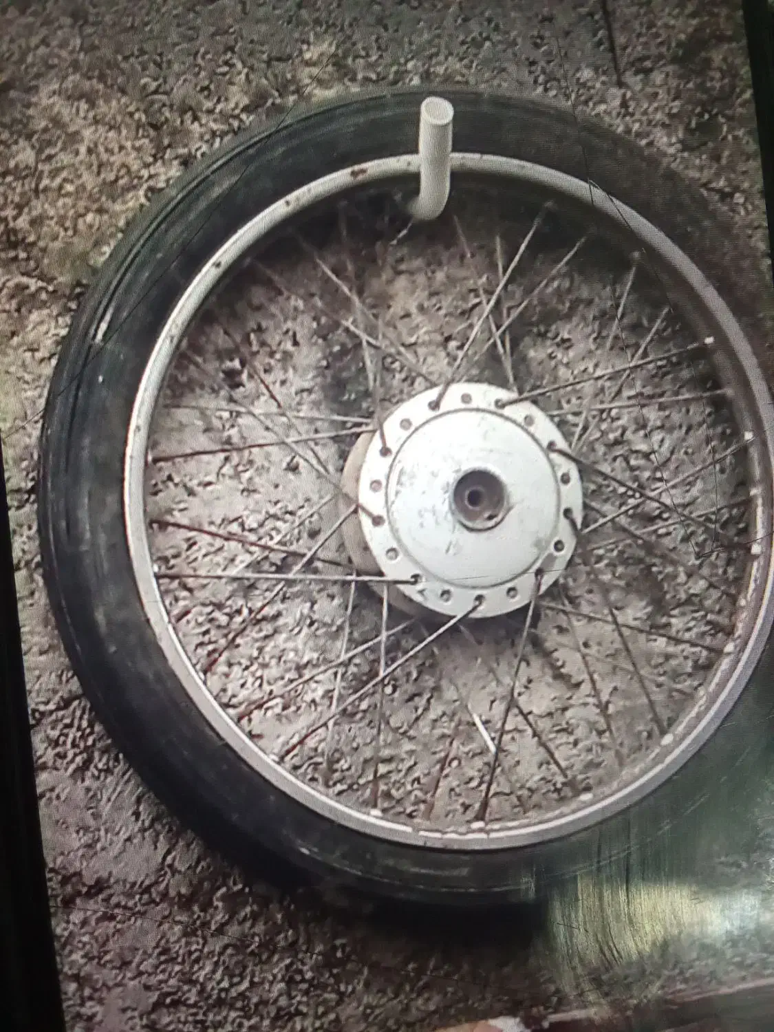 طوقه جلو موتور  125|موتورسیکلت|لشت نشا, |دیوار