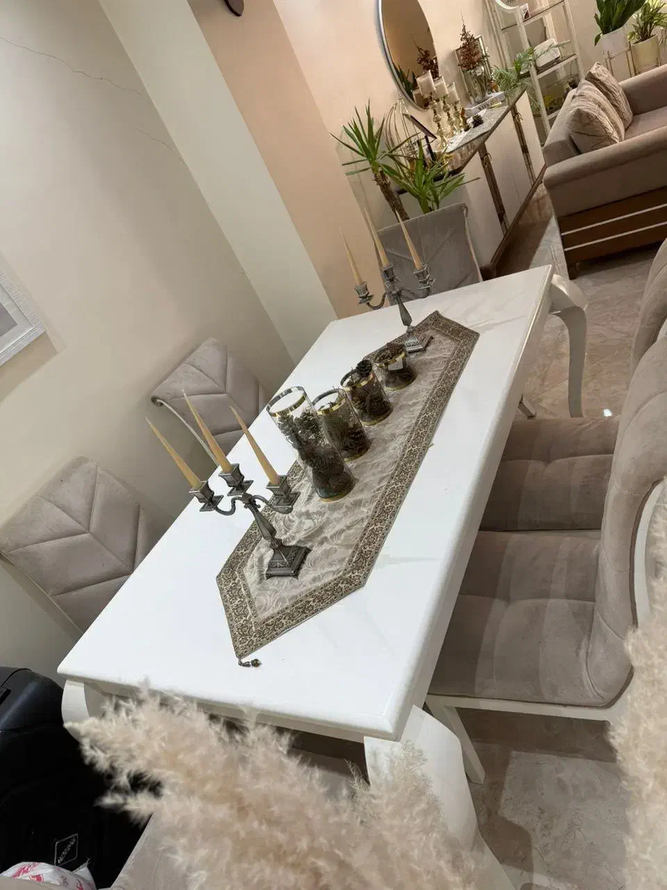 میز نهارخوری  ۶نفزه با صندلیبا کیفیت|میز و صندلی غذاخوری|پردیس, فاز ۲|دیوار