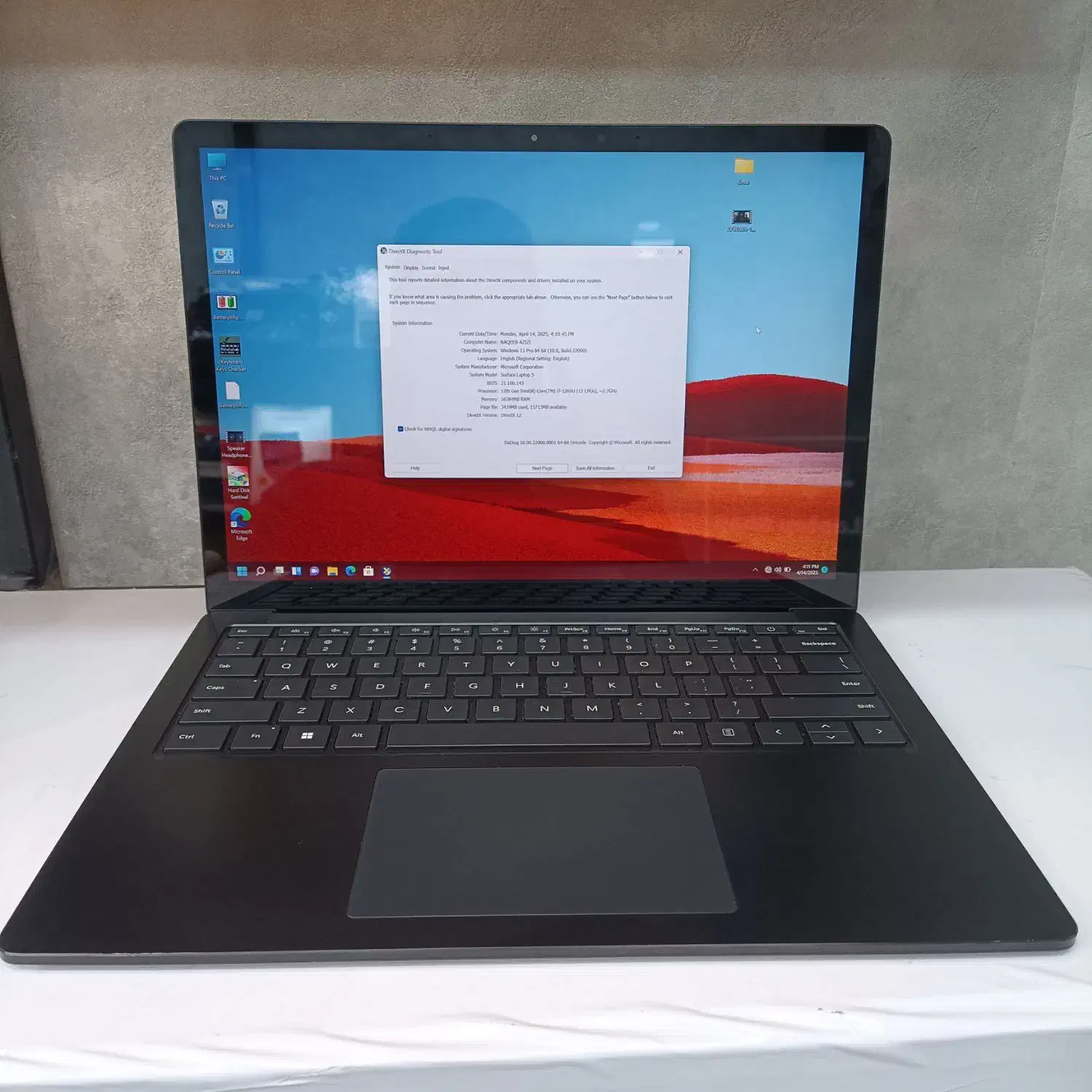 Surface laptop 5 سرفیس ماکروسافت|رایانه همراه|قم, باجک دو|دیوار