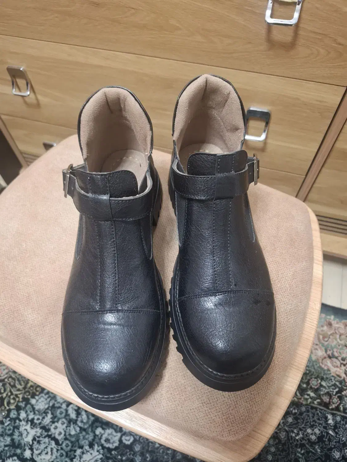 نیم بوت مشکی زنانه سایز ۴۰|کیف، کفش، کمربند|ری, منصوریه منگل|دیوار