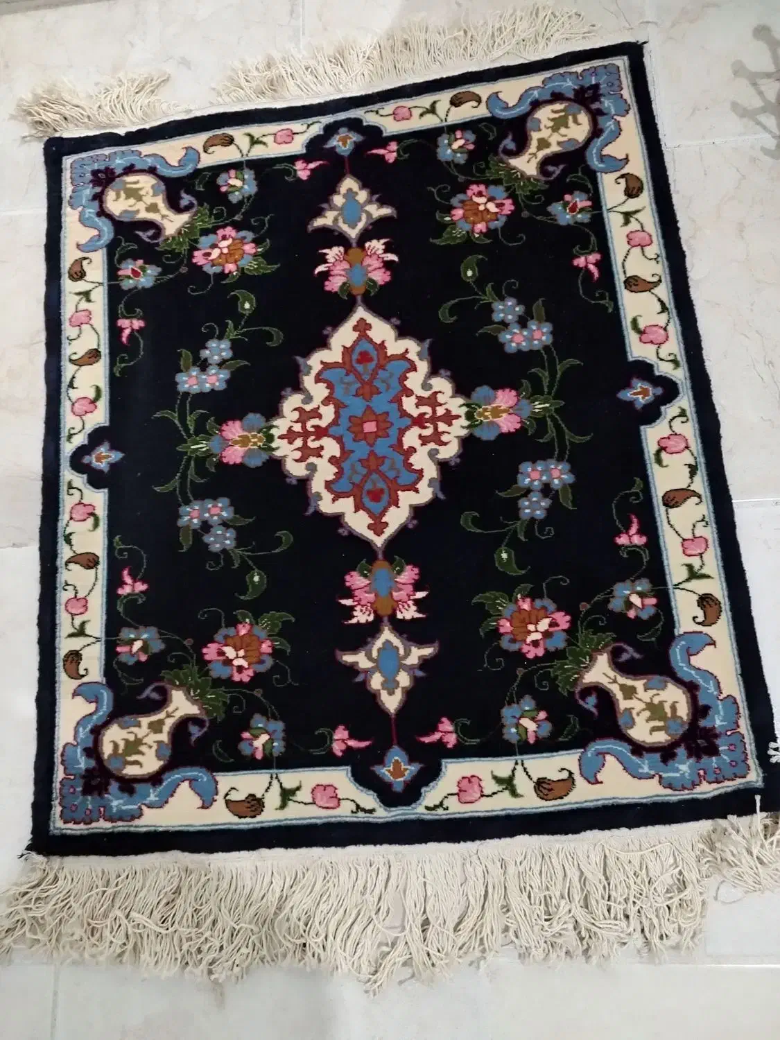 جفت قالیچه دستباف|فرش|خرمآباد, |دیوار