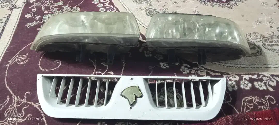 یک جفت چراغ سمندباشل|قطعات یدکی و لوازم جانبی|امیدیه, |دیوار