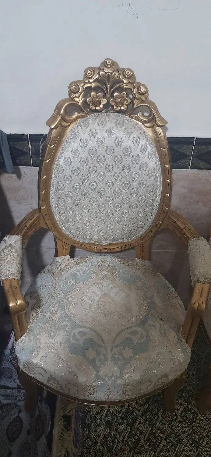 ست مبل و میز نهار خوری سلطنتی|مبلمان خانگی و میز عسلی|ضیاء آباد, |دیوار