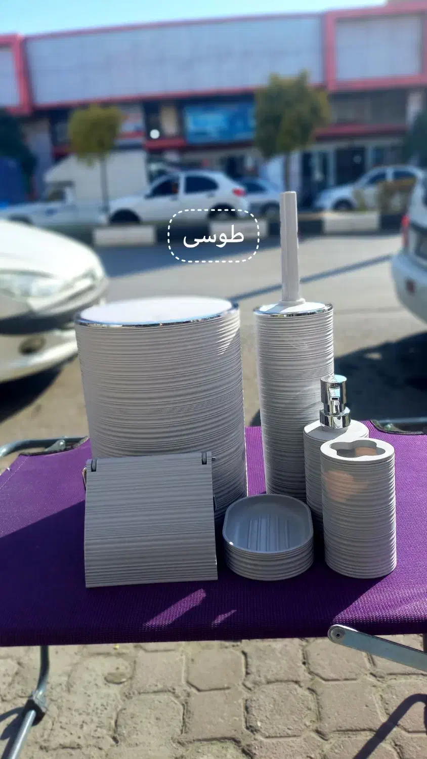 ست سرویس بهداشتی ۶ تکه|لوازم سرویس بهداشتی|گرگان, |دیوار