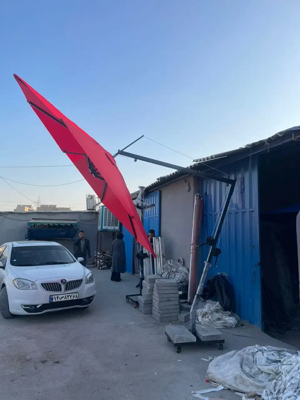 چتر میز اتشدان ۳ گرد سایبان ۴|کوهنوردی و کمپینگ|تهران, تهرانسر شرقی|دیوار