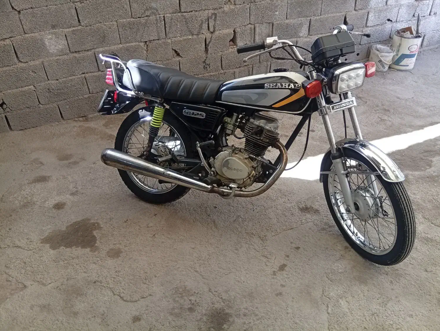 هندا125مزایده ای مدل90صحیح سالم بشرط مناسب مصرف|موتورسیکلت|باغستان, |دیوار