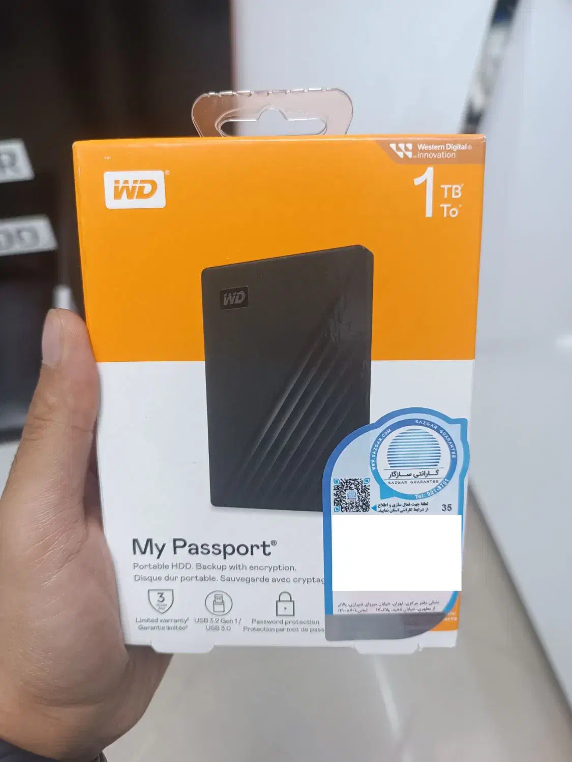 فروش هارد اکسترنال ۲ ترابایت نو|قطعات و لوازم جانبی رایانه|بیرجند, |دیوار