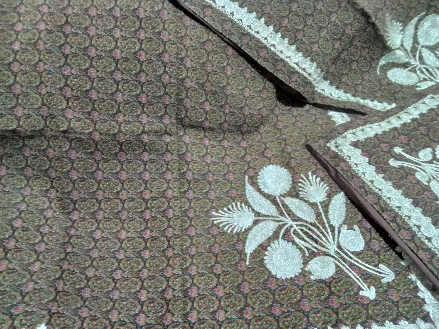 ترمه قدیمی ۳ عدد با استری|پرده، رانر، رومیزی|نوشهر, |دیوار