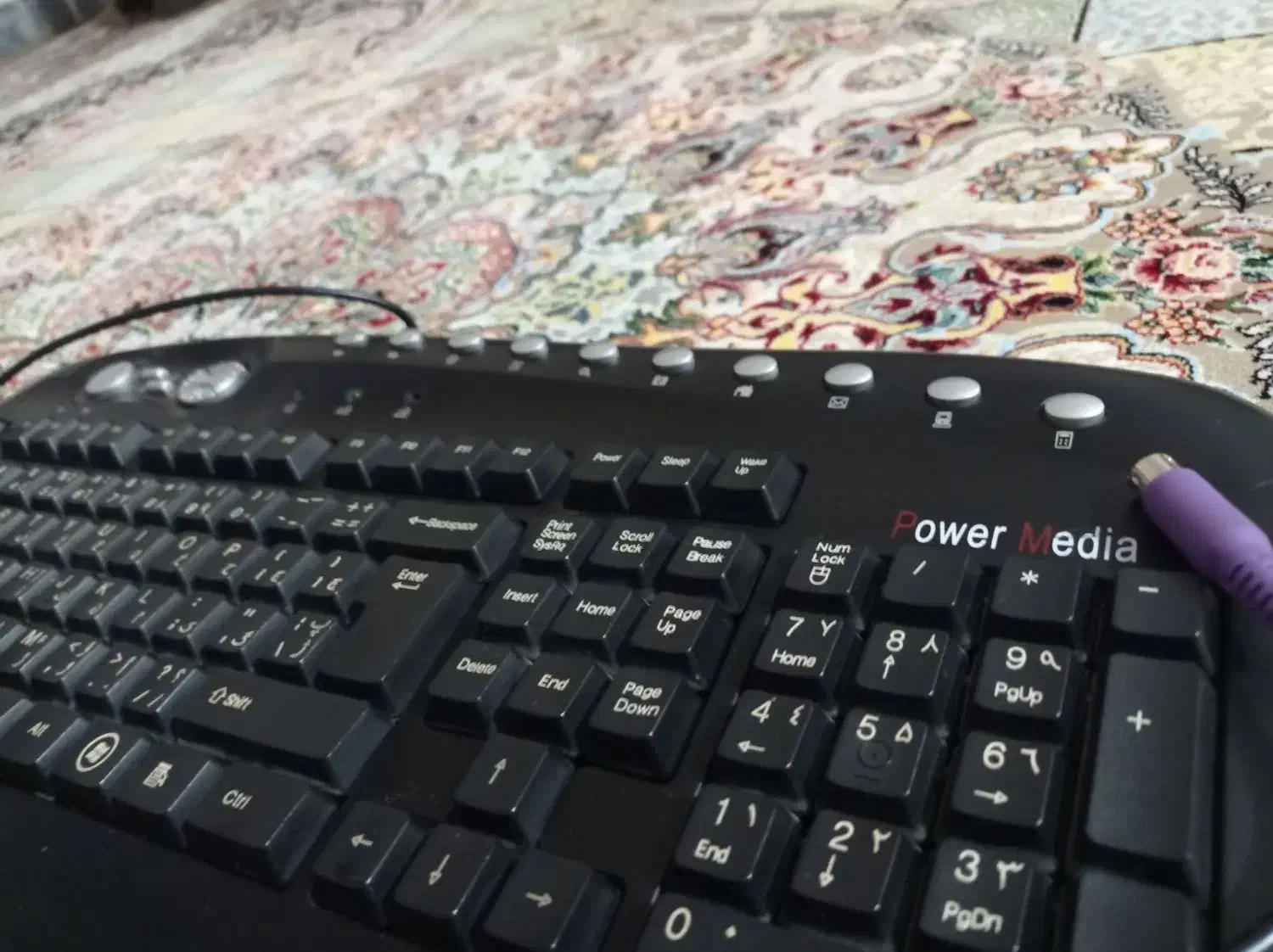فروش کیبورد برند power media|قطعات و لوازم جانبی رایانه|پارسآباد, |دیوار