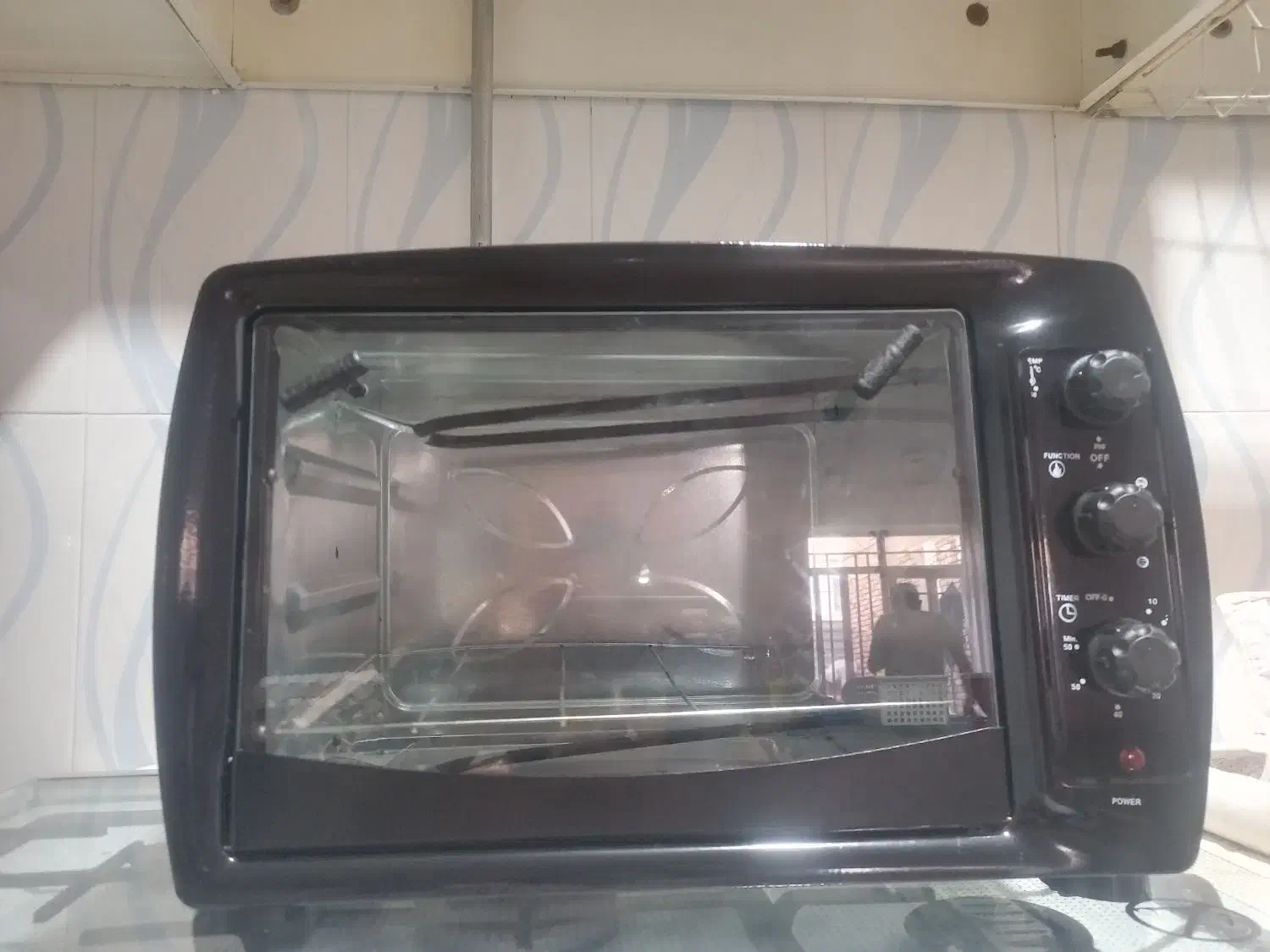 یک عدد ماکروفر تمیز در حد صفر دو بار استفاده شده|اجاق گاز و لوازم برقی پخت‌وپز|اشنویه, |دیوار