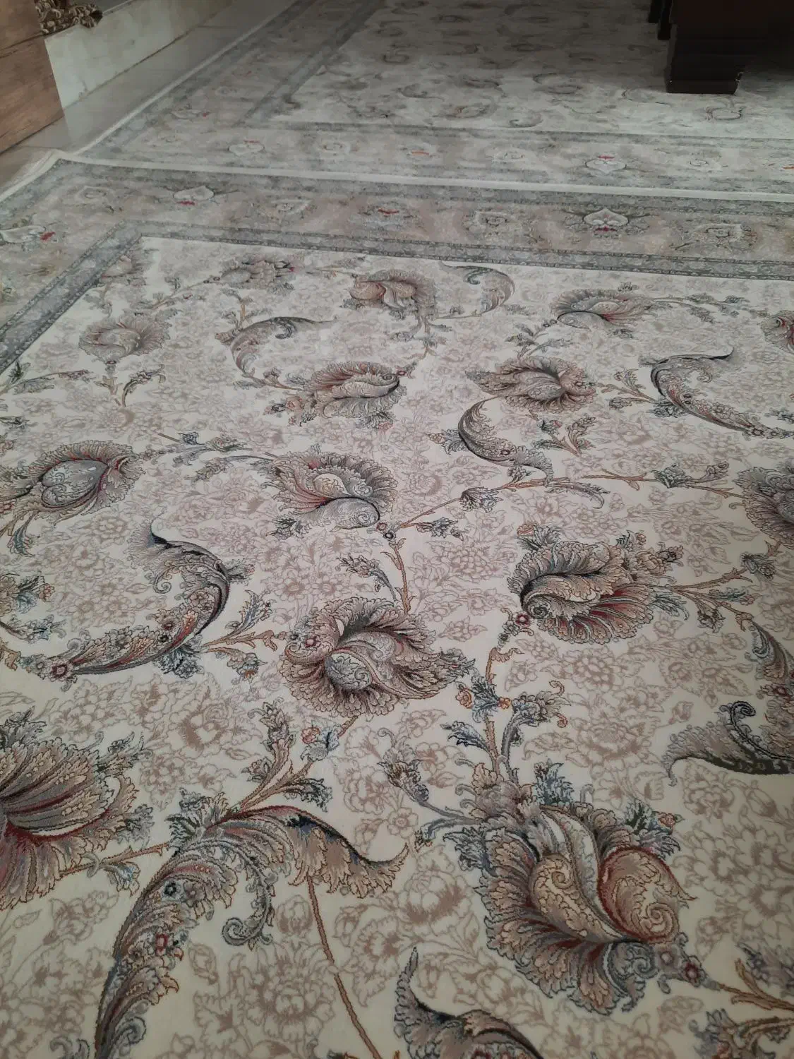 یک جفت|فرش|نیشابور, گمنام غربی|دیوار