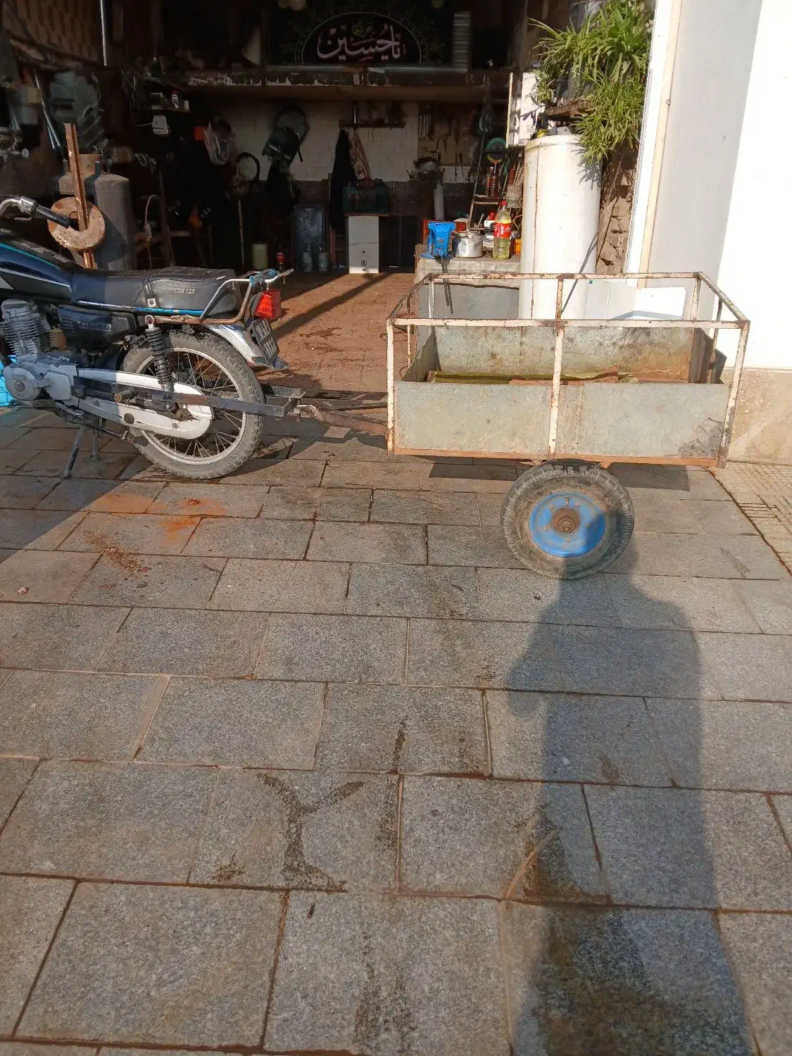 گاری|موتورسیکلت|گنبد کاووس, |دیوار