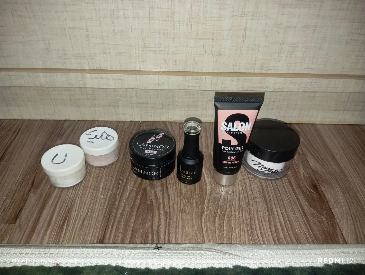 وسایل طراحی ناخن با 52 لاک  ژل|آرایشی، بهداشتی، درمانی|ری, حمزه‌آباد|دیوار