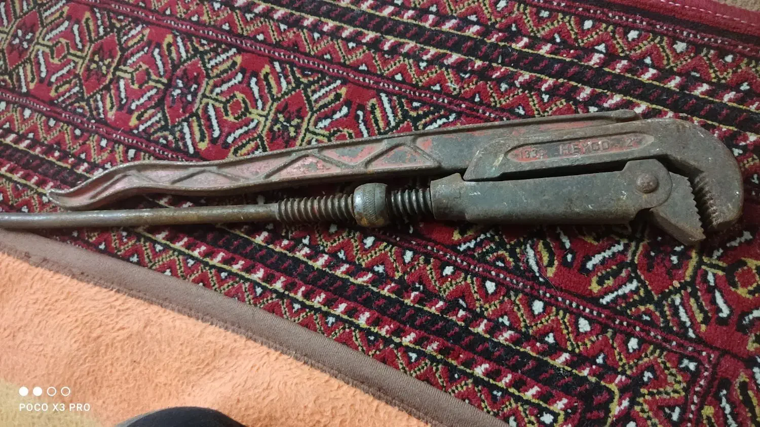 آچار لوله گیر سایز۲اصل المان هوگو|ابزارآلات|گرگان, |دیوار