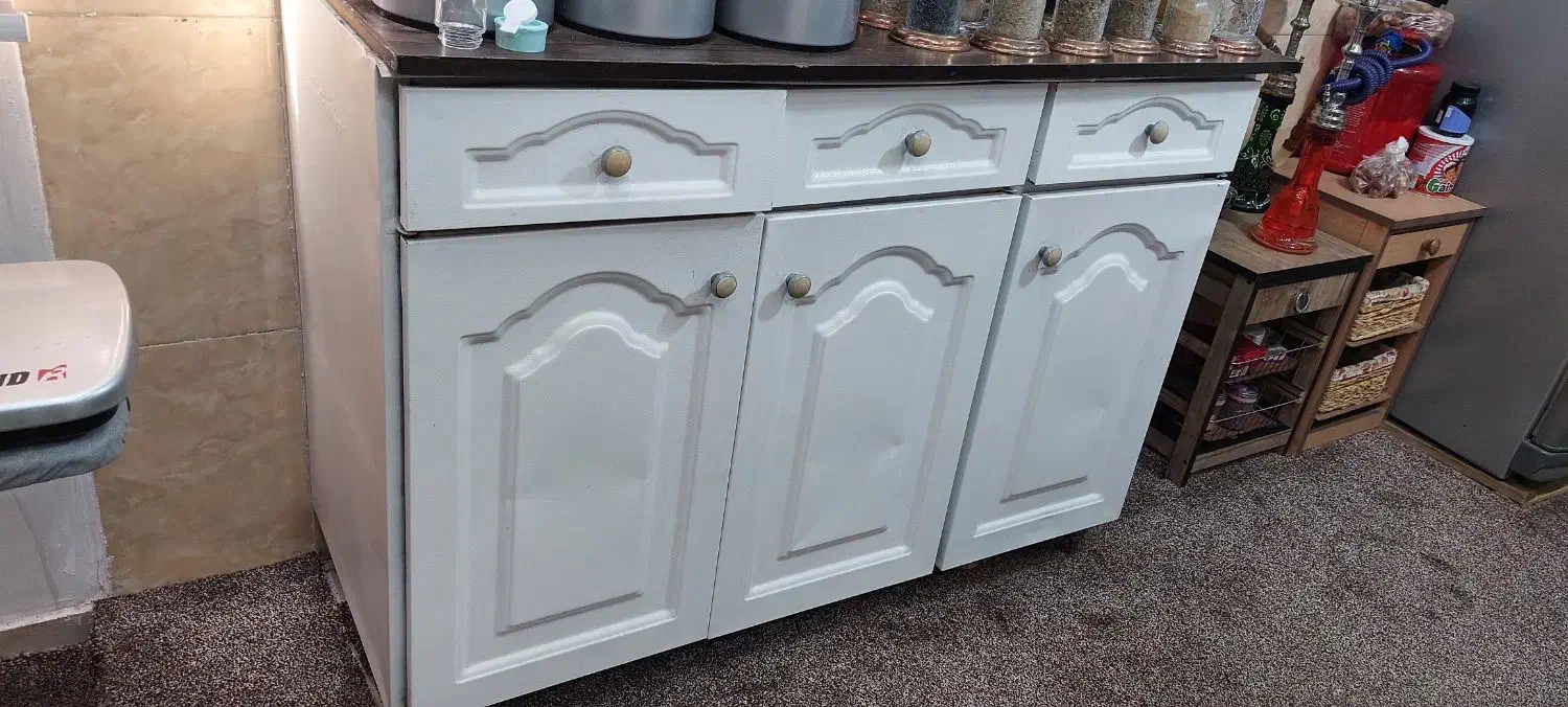 کابینت آشپزخانه و هود و اجاق گاز|آب‌چکان و نظم‌دهنده ظروف|قرچک, زیبا شهر|دیوار