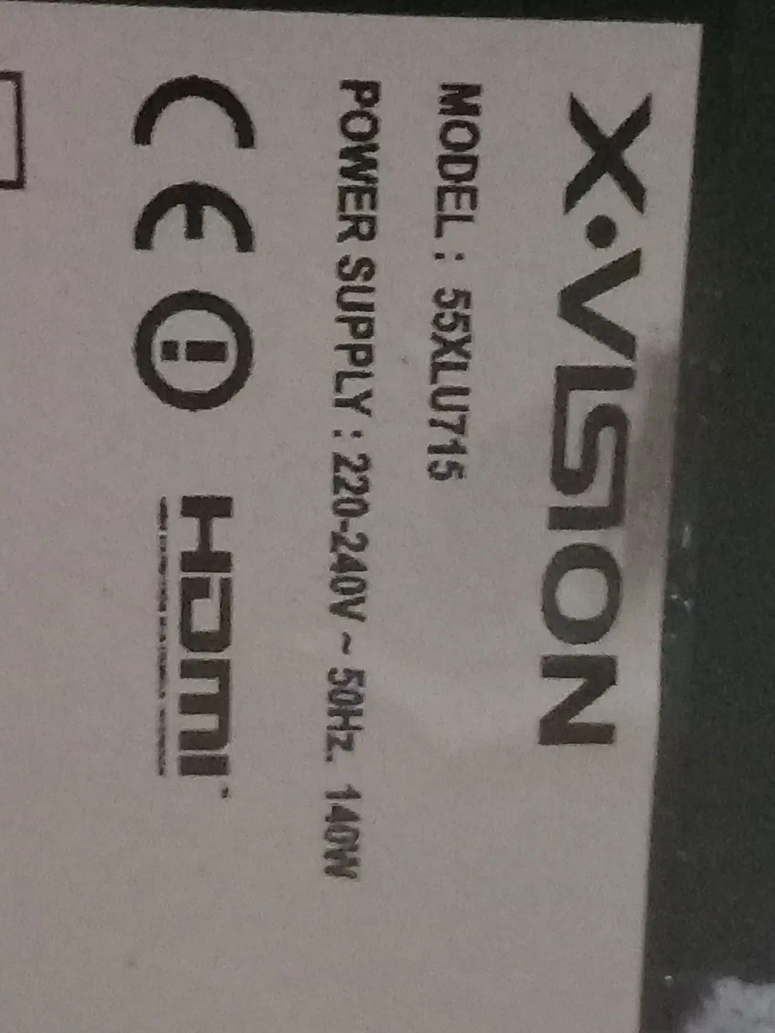 تلویزیون شکسته|تلویزیون و پروژکتور|رودهن, |دیوار