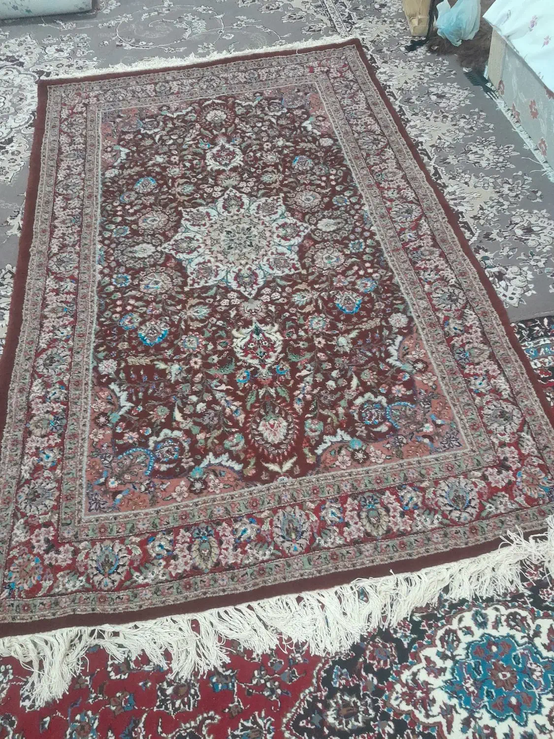 فرش دستباف|فرش|علیآباد کتول, |دیوار