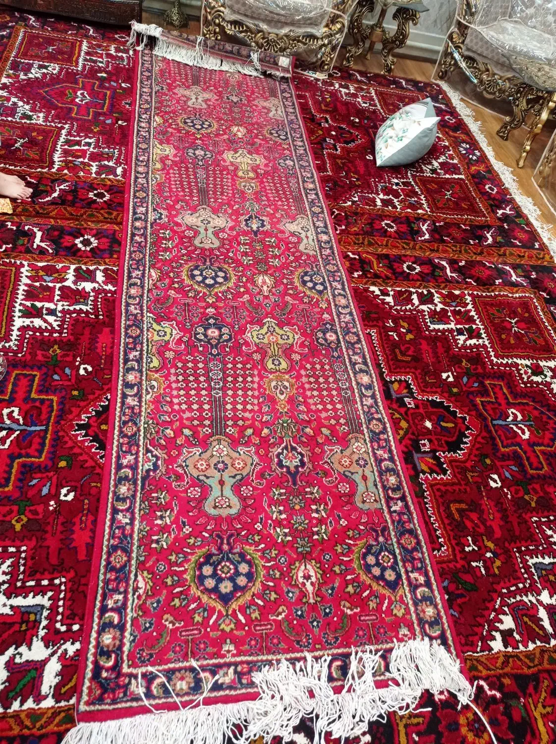 کناره ست باف ۱در۴|فرش|بناب, |دیوار