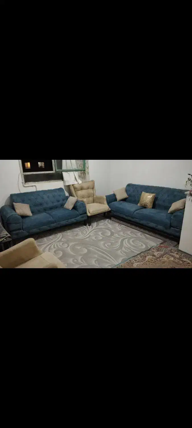 مبلمان ۷ نفره|مبلمان خانگی و میز عسلی|شیراز, دارالرحمه|دیوار