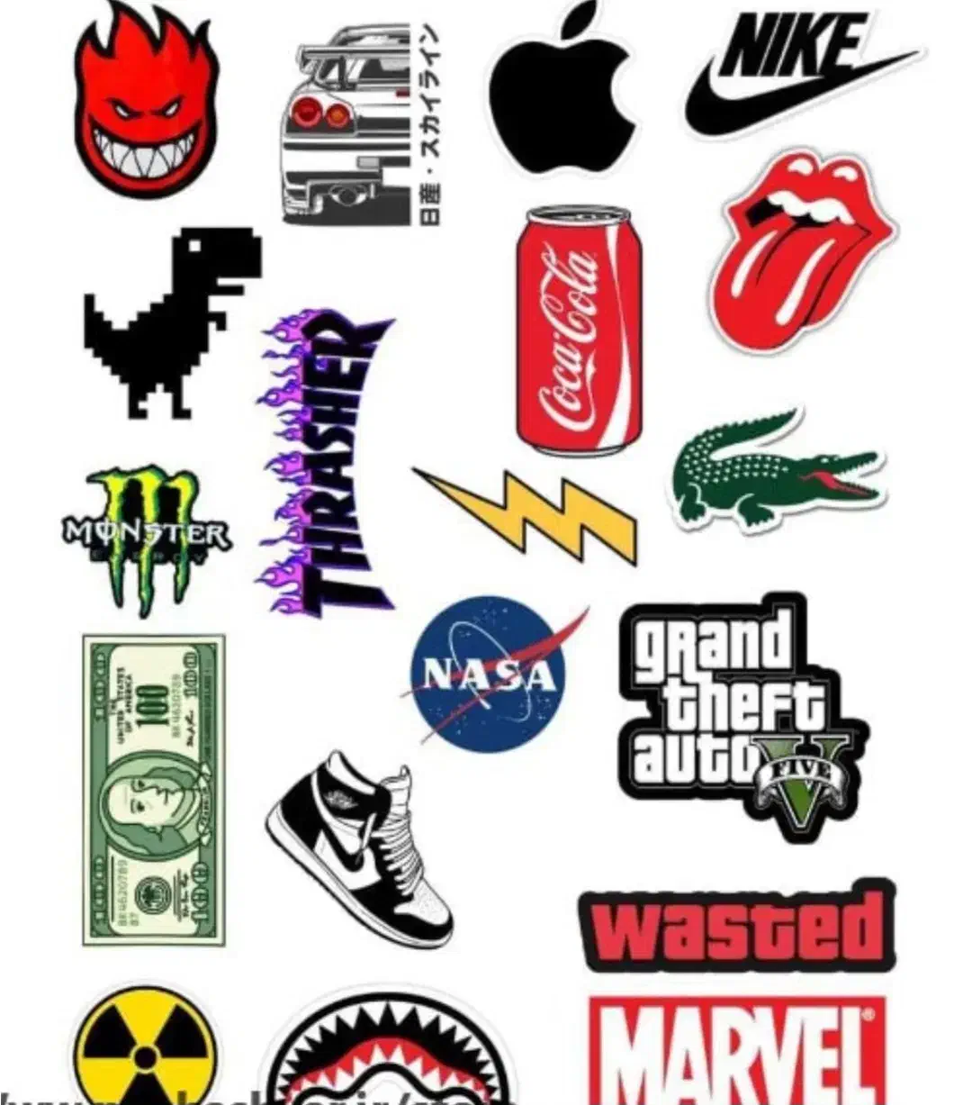 استیکر|زیورآلات و اکسسوری|رشت, آزادگان|دیوار