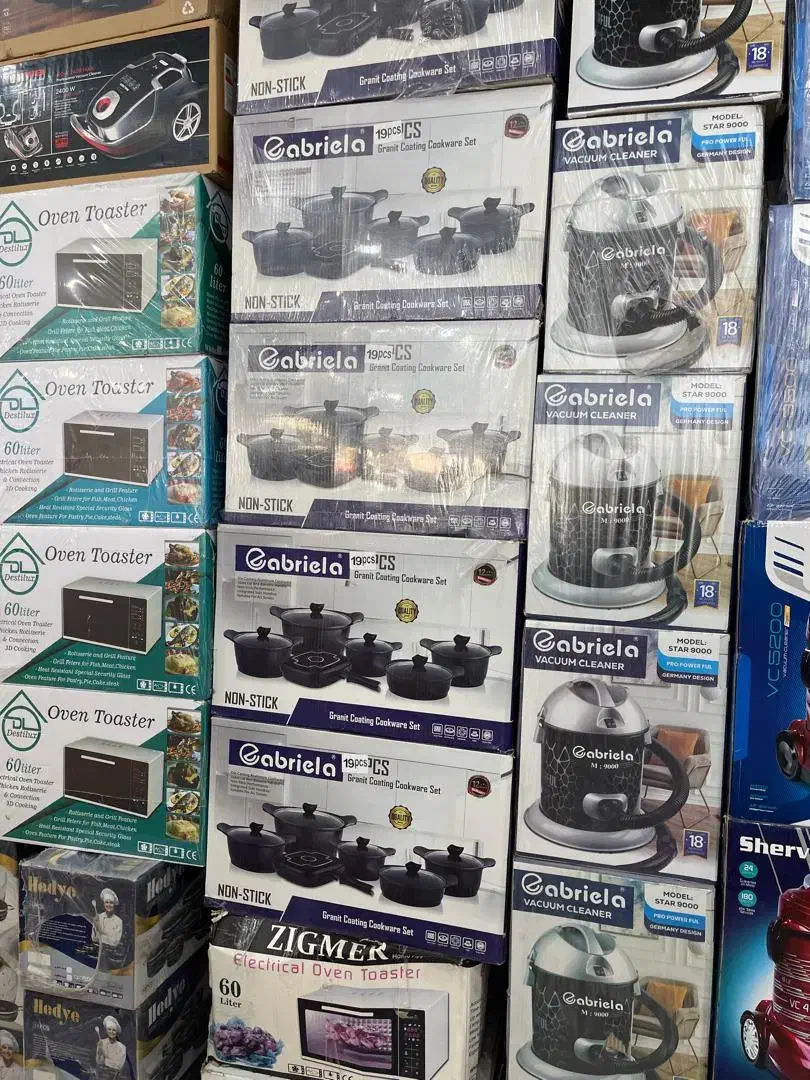 سرویس قابلمه چدن سرامیک گیاهی ۱۹ پارچ در گنجینه|ظروف پختوپز|یاسوج, |دیوار