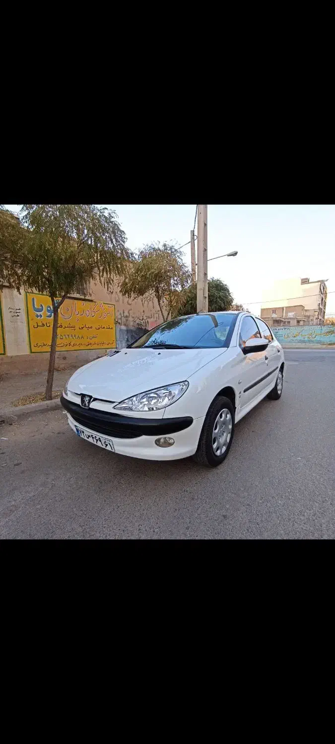 206مدل ۱۴۰۰در حد بدون رنگ بدون ضربه|خودرو سواری و وانت|قروه, |دیوار
