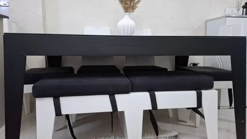 میز ناهار خوری ۶نفره|میز و صندلی غذاخوری|دلیجان, |دیوار