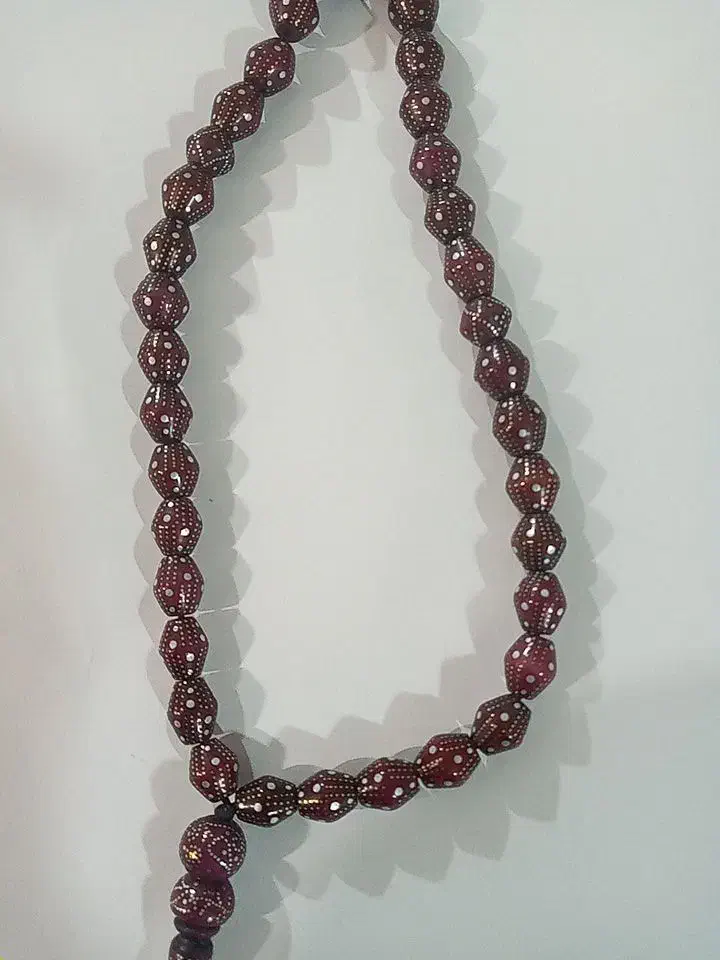 تسبیح سیم طلایی کاردست و هسته ای خرما|بدلیجات|زابل, |دیوار