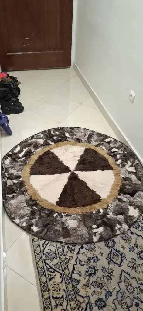 فرش پوست قطر ۱۲۰|فرش|تهران, هاشمی|دیوار