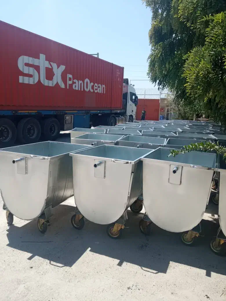 سطل زباله گالوانیزه محدب شهری خیابانی|لوازم نظافت|تهران, صادقیه|دیوار