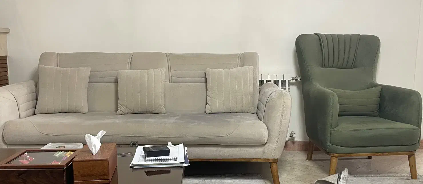 مبل راحتی  ۸ نفره|مبلمان خانگی و میز عسلی|تهران, سازمان برنامه جنوبی|دیوار