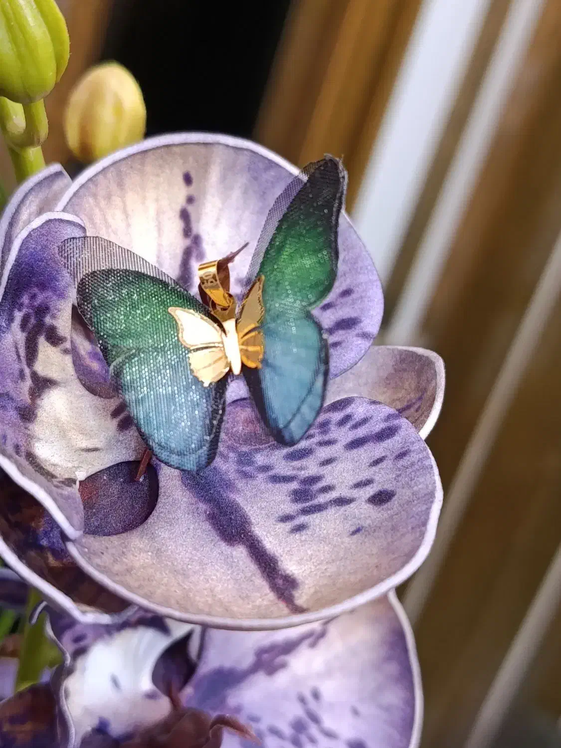 پلاک پروانه سوتی|جواهرات|مراغه, |دیوار