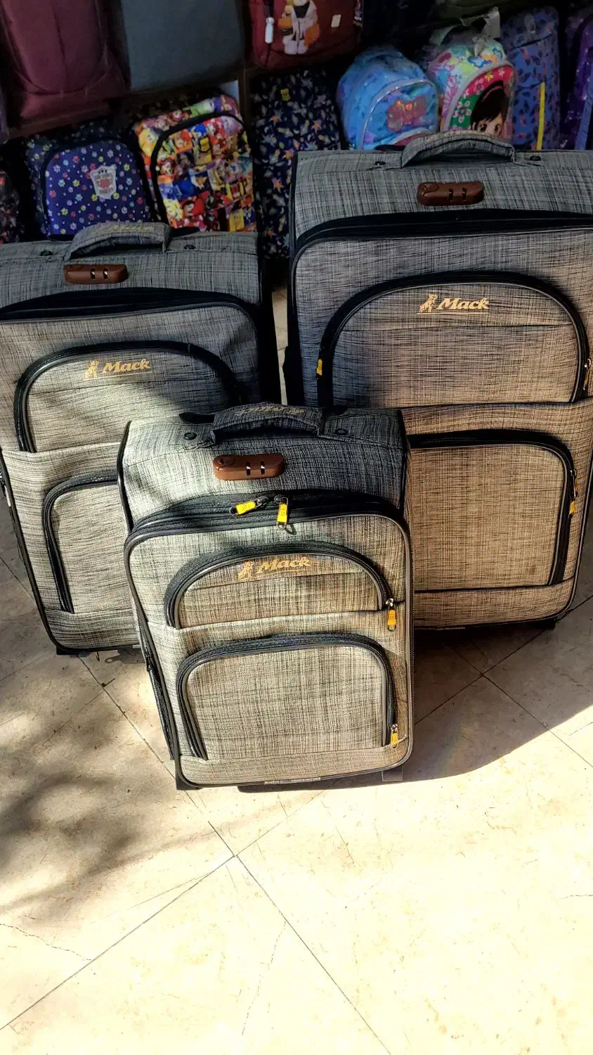 چمدان پارچه ای مک|کیف، کفش، کمربند|زنجان, |دیوار