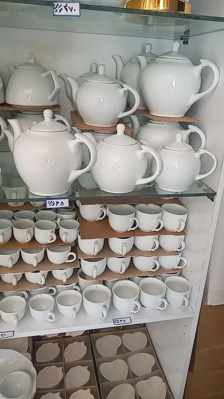 قندون چینی ۳۸تومان فنجان چینی هر عدد ۳۰ تومان|ظروف سرو و پذیرایی|مشهد, بهارستان|دیوار