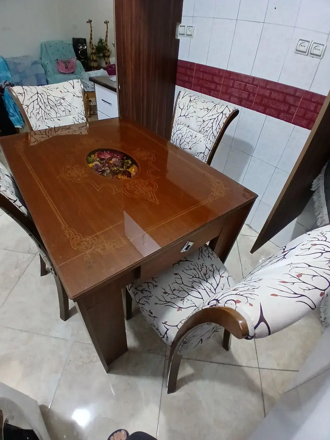 میزناهارخوری ۴نفره|میز و صندلی غذاخوری|تهران, امیریه|دیوار