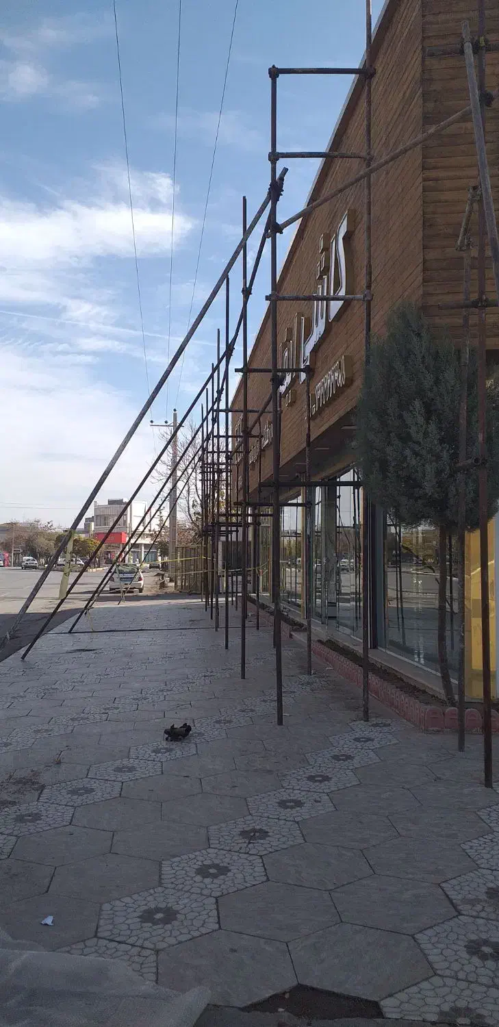 داربست فلزی محسن انجام کلیه ی کارهای داربستی|خدمات پیشه و مهارت|قزوین, |دیوار