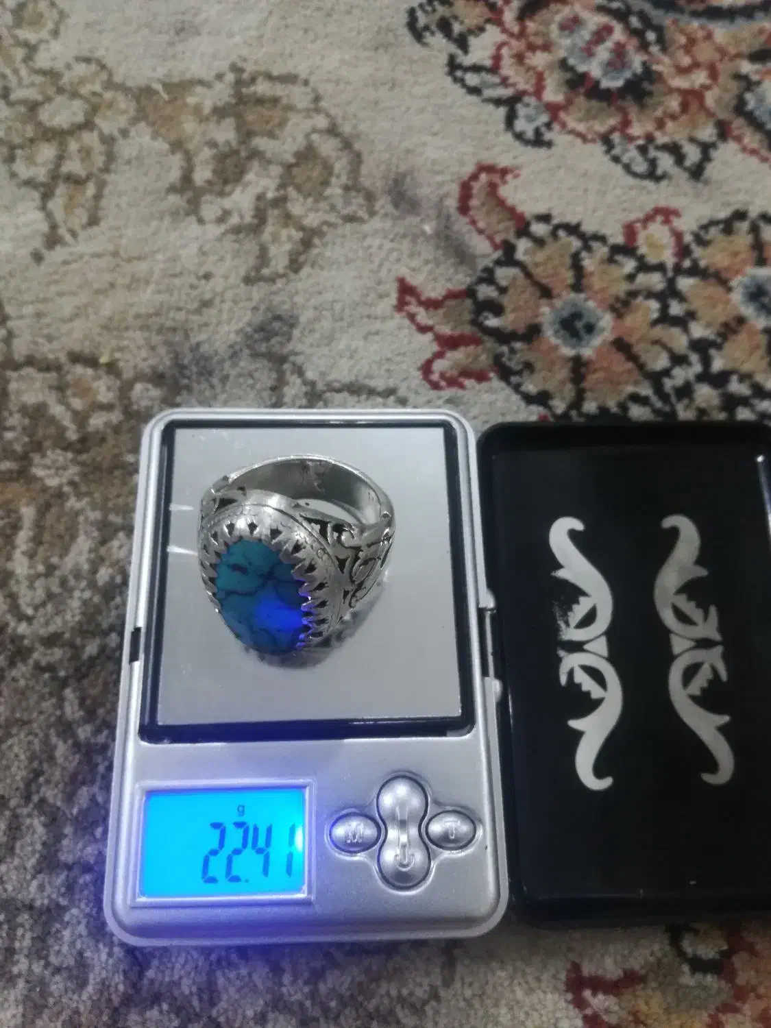 انگشتر فیروزه قدیمی خوش رکاب|جواهرات|تایباد, |دیوار