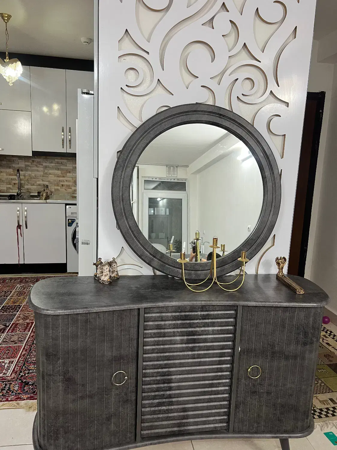 آینه کنسول|بوفه، ویترین، کنسول|بیرجند, |دیوار