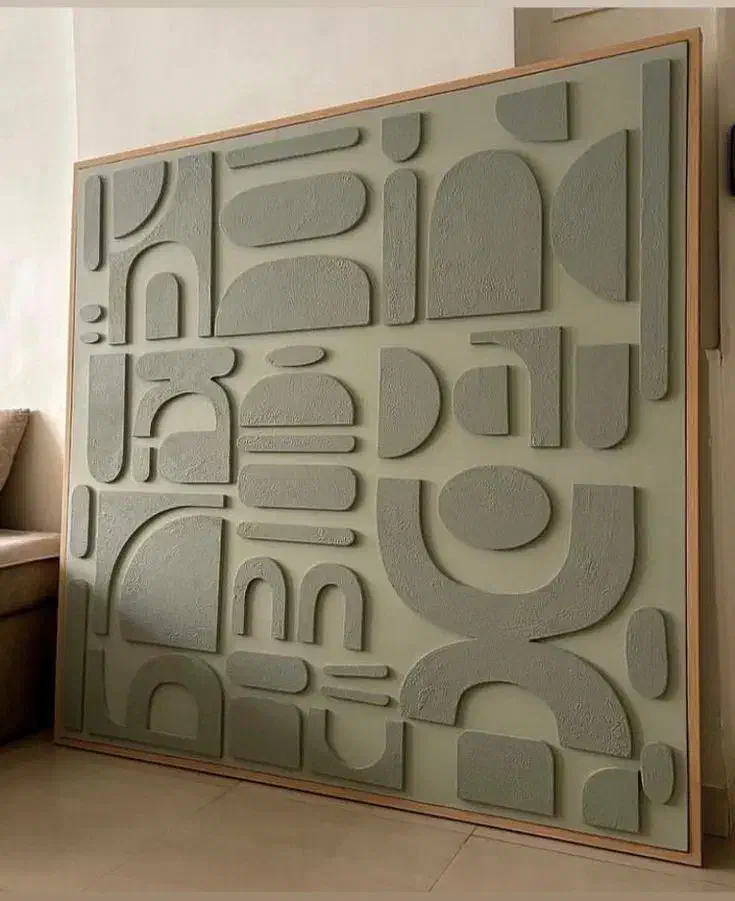 تابلو هندسی برجسته|تابلو، نقاشی، عکس|چالوس, |دیوار