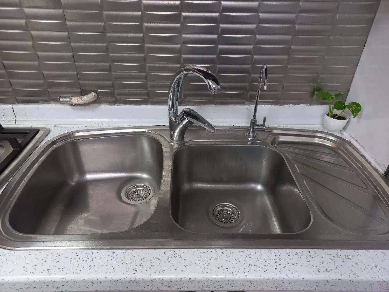 سینک ظرفشویی تو کار|مصالح و تجهیزات ساختمان|تهران, خواجه نظام الملک|دیوار