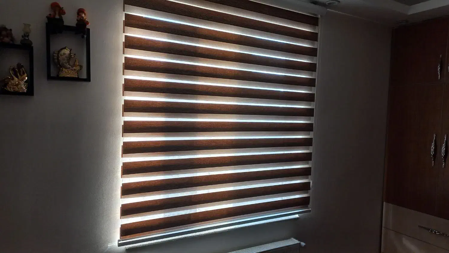 پرده زبرا اتاق خواب|پرده، رانر، رومیزی|اردبیل, |دیوار