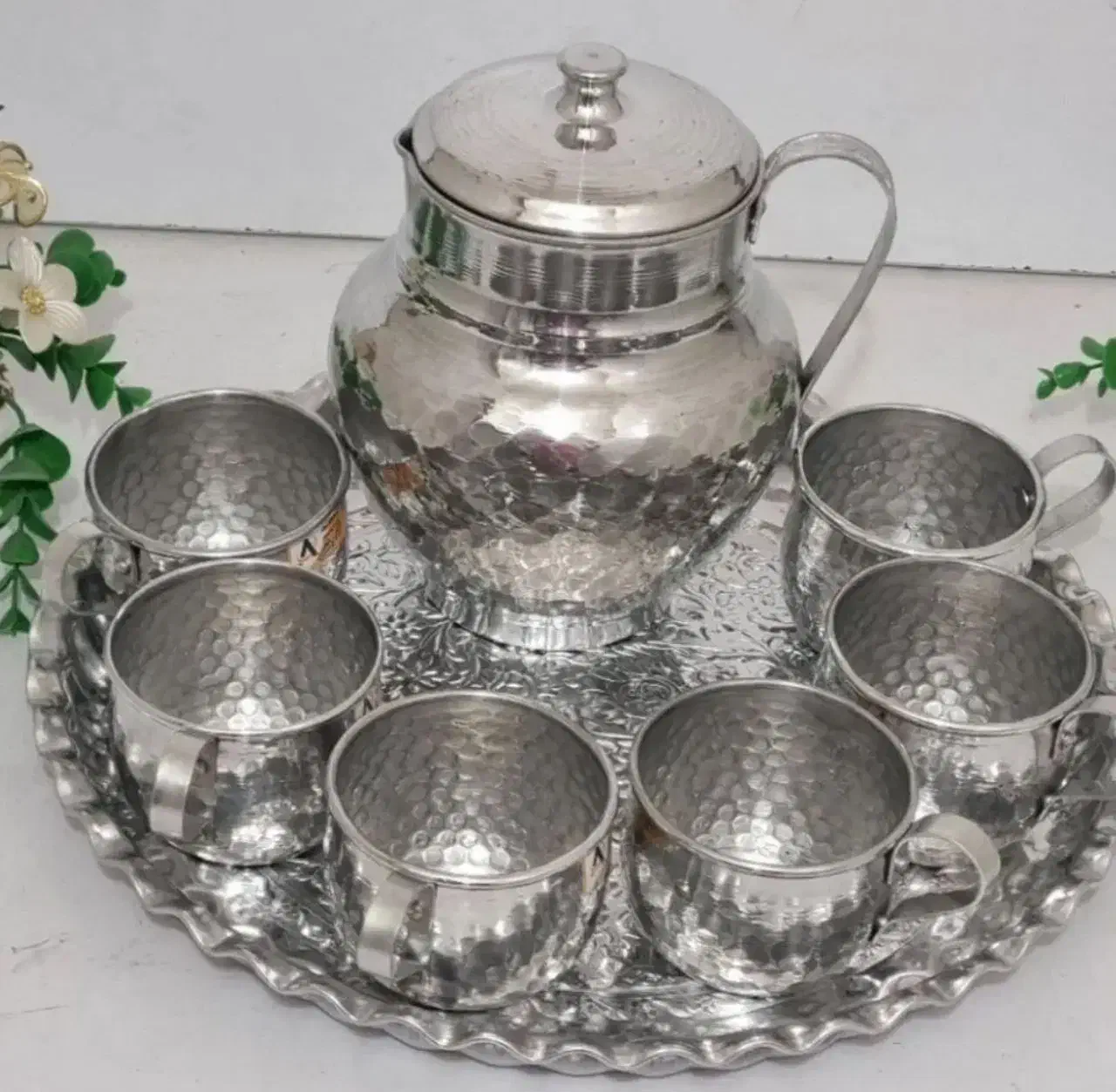 ست پارچ و لیوان|قوری، کتری، قهوه‌ساز دستی|بانه, |دیوار