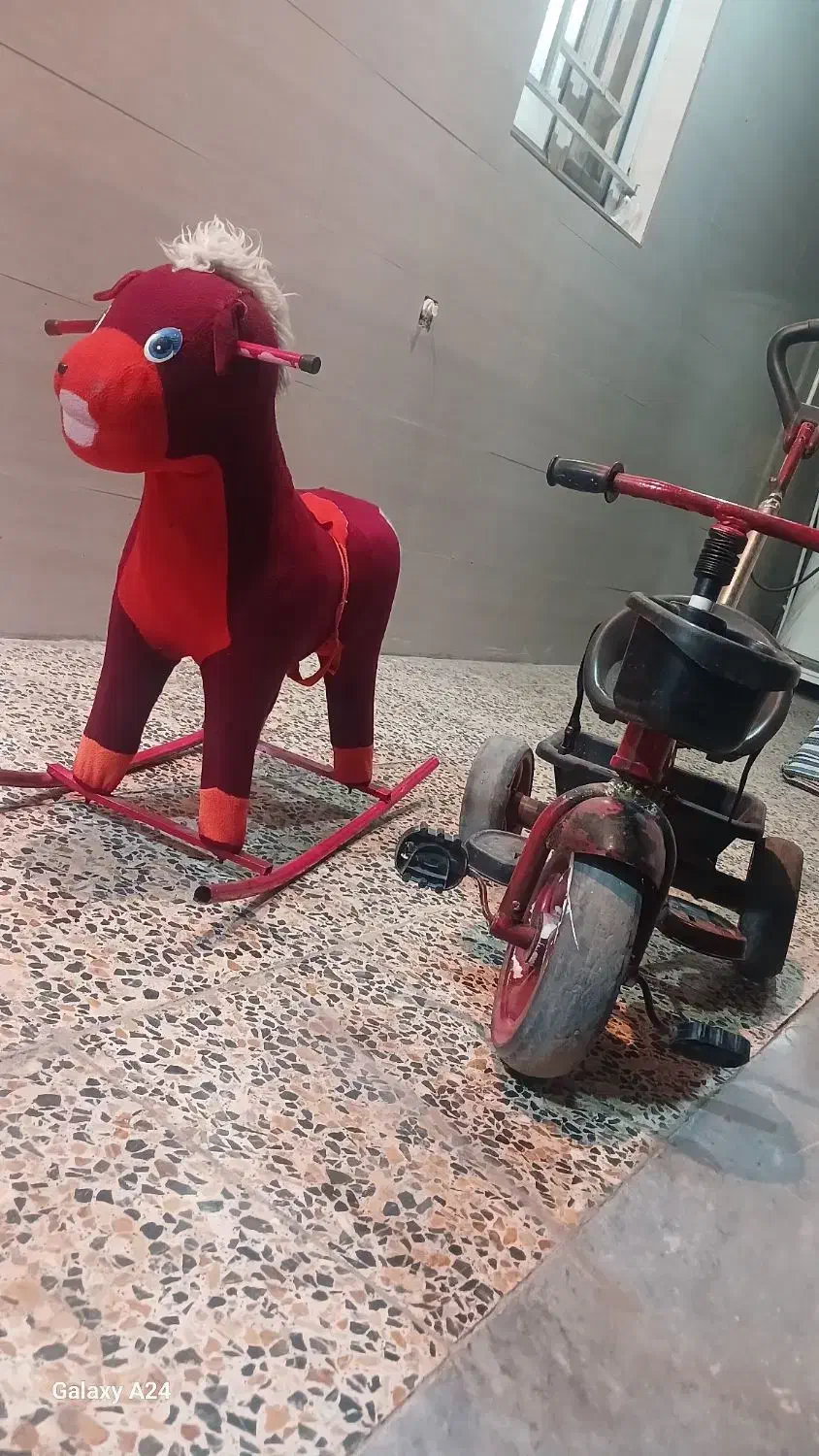 دوچرخه و سه چرخه و یه الاغ اسباب‌بازی|دوچرخه، اسکیت، اسکوتر|دهدشت, |دیوار