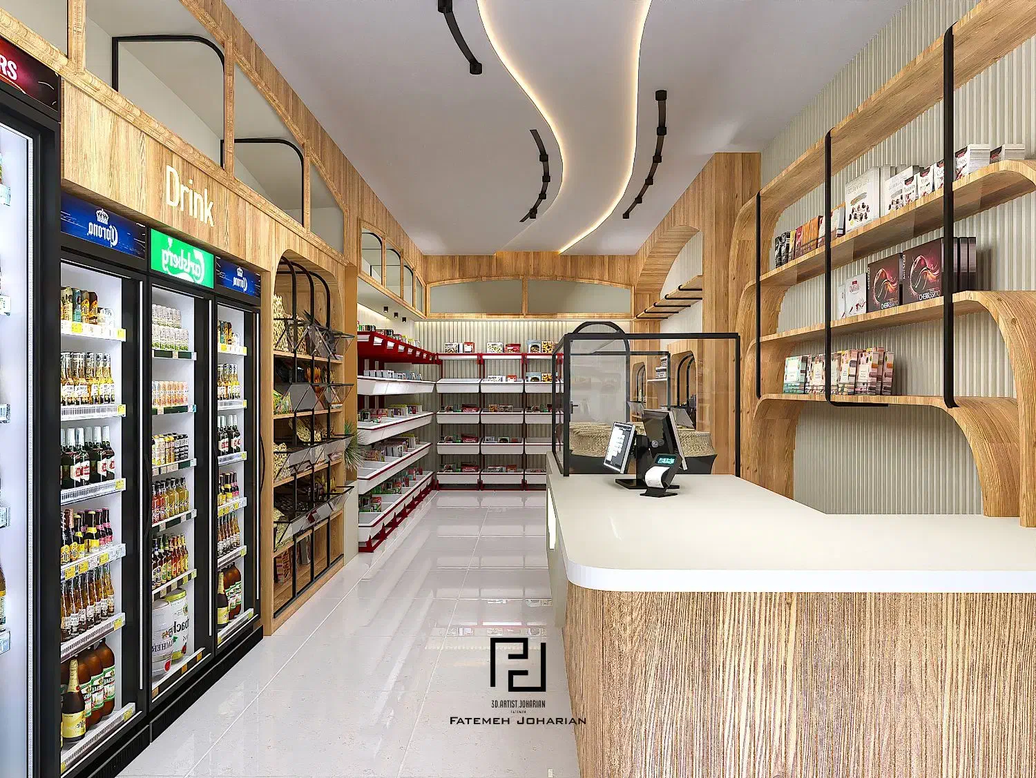 طراحی 3d آشپزخانه ،نما،محوطه|خدمات پیشه و مهارت|خرم‌آباد, |دیوار