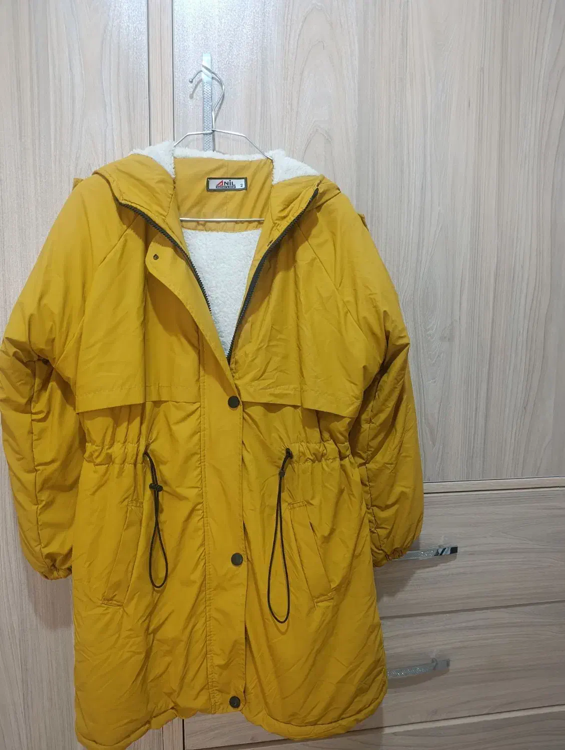 کاپشن خردلی|لباس|ملایر, |دیوار