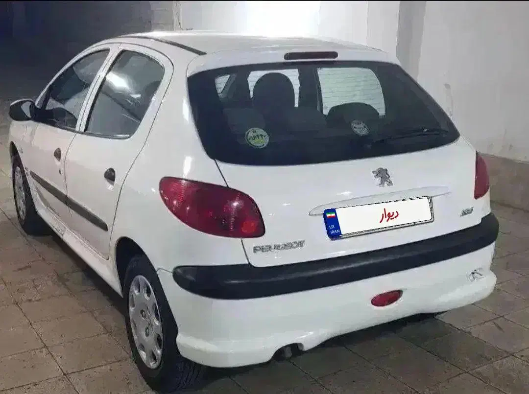 پژو 206 تیپ 5 مدل 97|خودرو سواری و وانت|ری, شهرک نظامی|دیوار