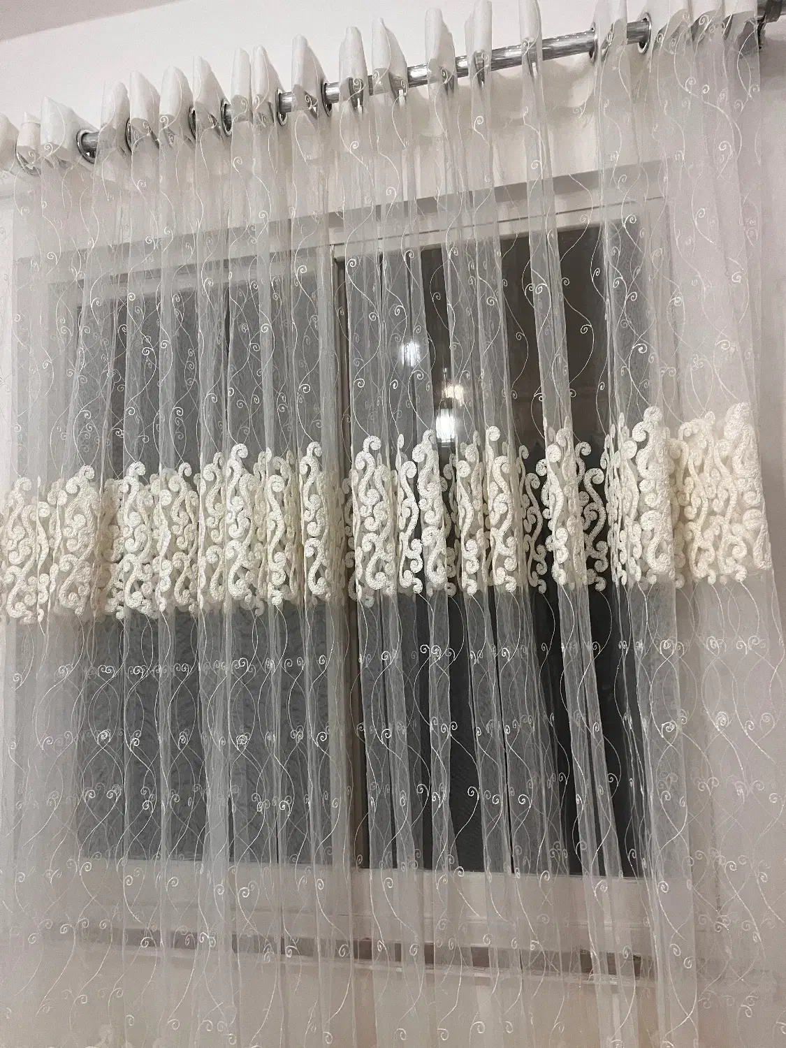 پرده پذیرایی|پرده، رانر، رومیزی|رشت, حسین آباد|دیوار