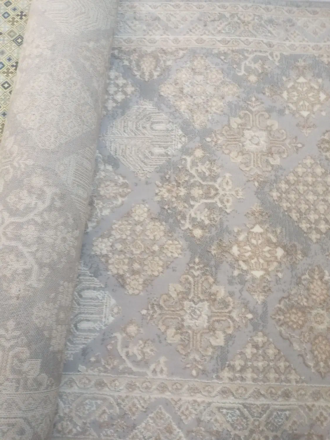 فرش کنار نو نو 3متر ۶۴ طول وعرض یک متر|فرش|کرج, شهرک فهمیده|دیوار