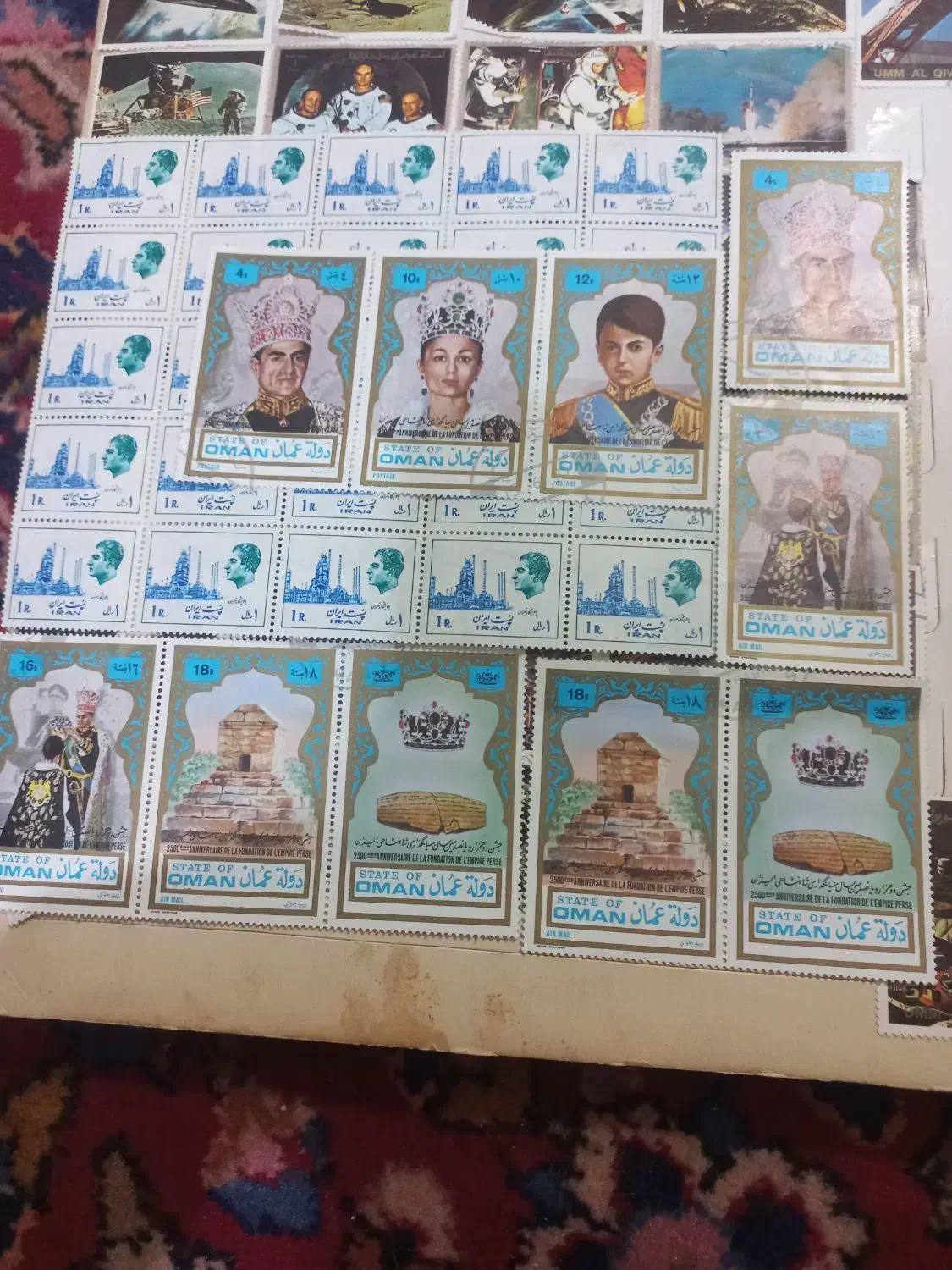 فروش تمبر از زمانهای مختلف|کلکسیون سکه، تمبر، اسکناس|اسلام‌شهر, بهرام آباد|دیوار