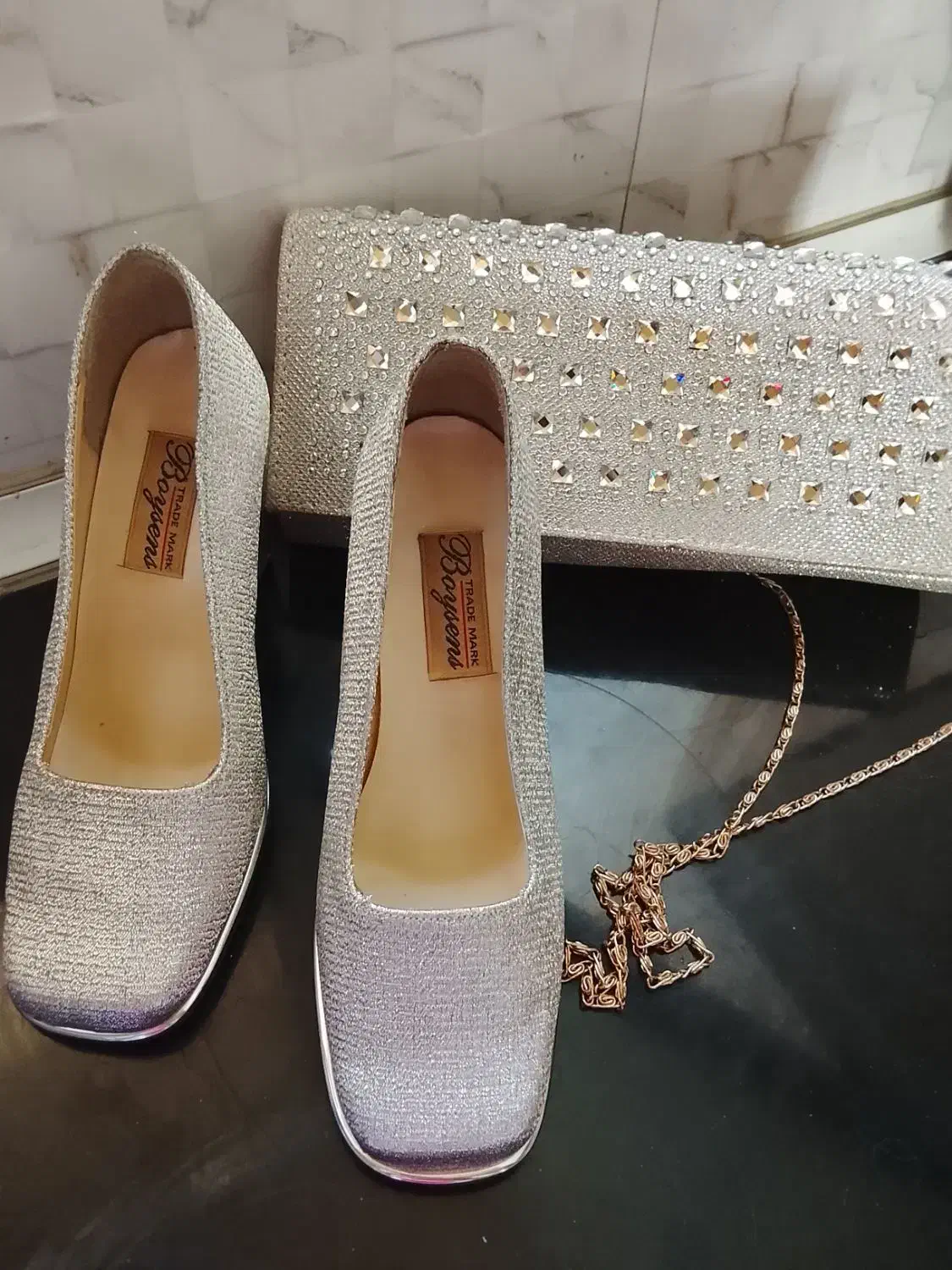 کیف و کفش ست مجلسی ۳۷|کیف، کفش، کمربند|تهران, شهرک رضویه|دیوار